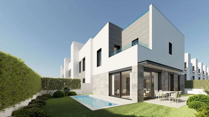 124m² terraced house with 7 rooms, 3 bathrooms and pool for sale — photo 11