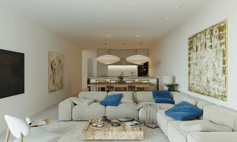 Located on a third floor, this home has been designed to maximize space and light, offering an elegant and functional layout — photo 7
