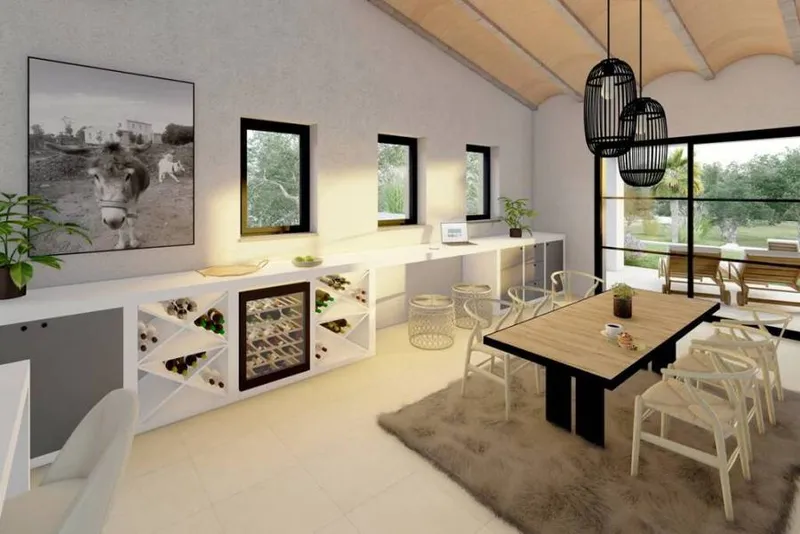 Country Property Plot with Advanced Building Project and Panoramic Views near Montuïri — photo 12