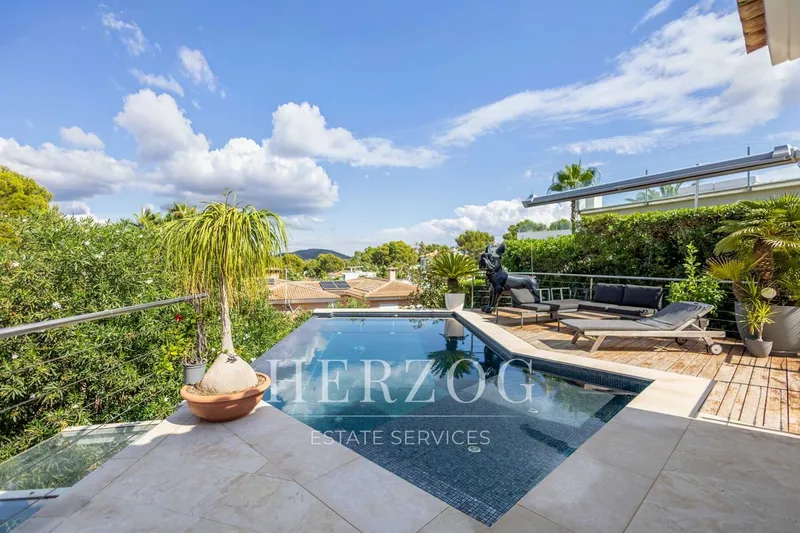 Dream villa with sea views and pool in Nova Santa Ponsa — photo 1