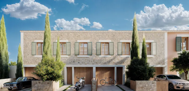 Newly built village house in Ses Salines with garden, pool and garage — photo 2