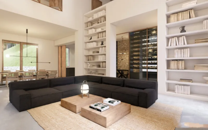 Plot with project for a modern luxury villa in Son Vida — photo 4