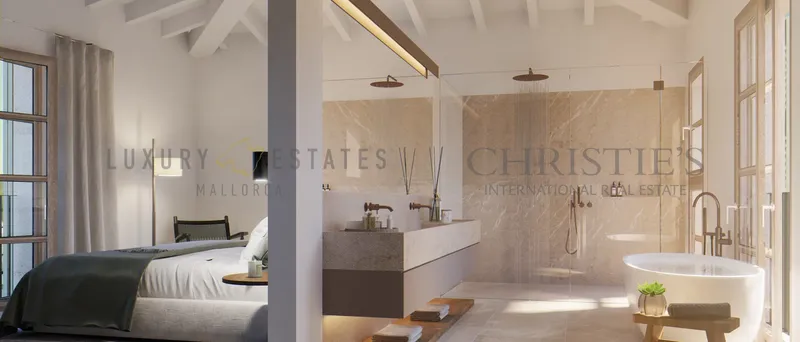 Fantastic new build luxury finca near Montuïri with infinity pool and panoramic Tramuntana views — photo 8