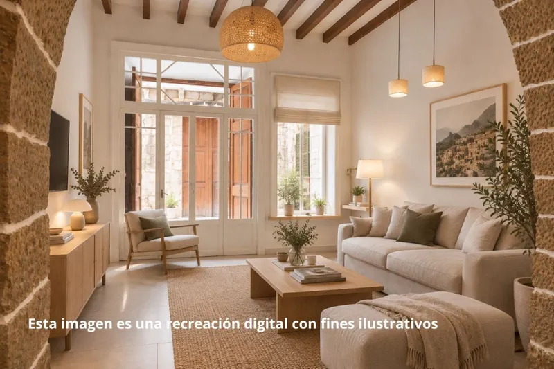 Casa de pueblo renovada con patio en el centro de Sóller — photo 8