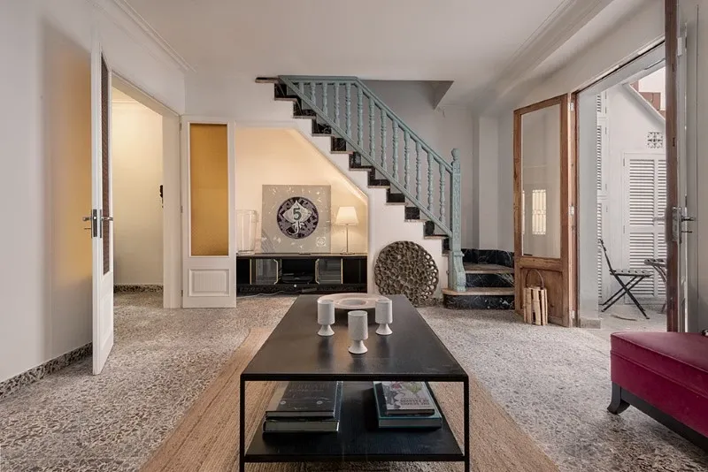 Townhouse for sale in the old town of Pollença with rehabilitation project submitted — photo 1