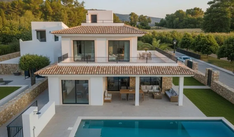 Modern and luxurious newly built villa in Cala Llombards — photo 3