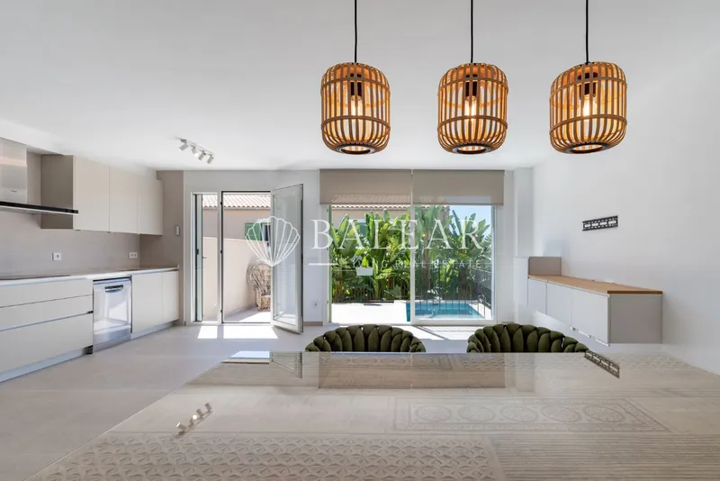 Semi-detached villa with private pool and garden in Sa Cabaneta — photo 4