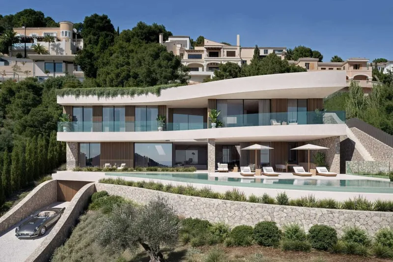 Plot and architectural statement with sea views — photo 1
