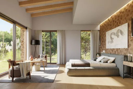 Santa Maria del Cami, new-build finca near Santa Maria on the edge of the Tramuntana mountains with sea views — photo 9
