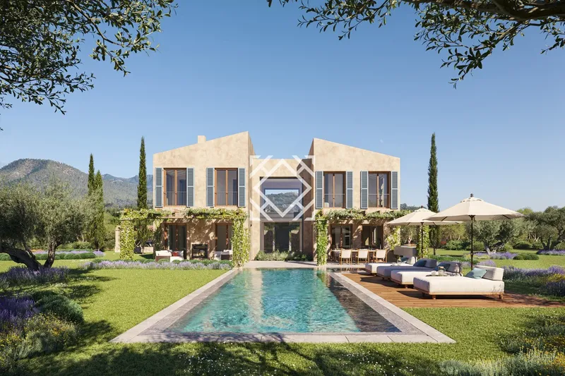 Exclusive Modern Design Villa for Sale with Panoramic Views in Privileged Location, in Marratxí, Mallorca — photo 1