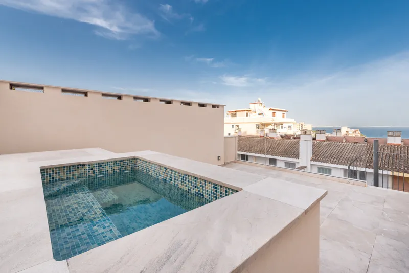 New build townhouse in El Terreno for sale with jacuzzi and sea views — photo 1