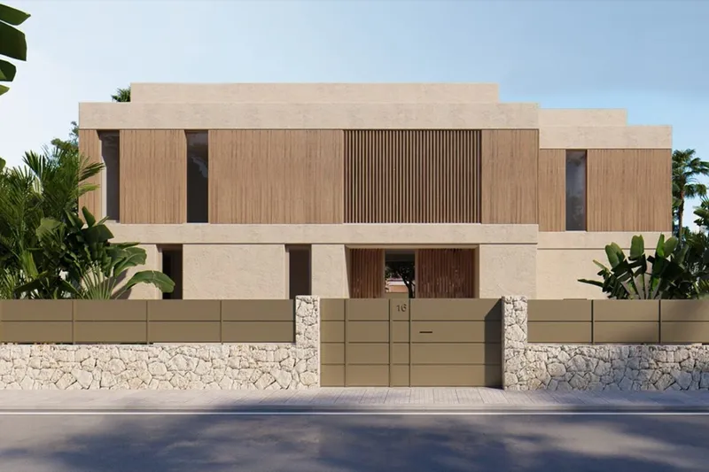 Contemporary five-bedroom architectural villa with private pool in Calvià — photo 9