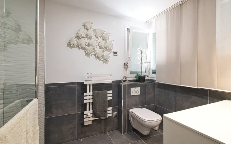 Modern penthouse with private rooftop terrace and panoramic mountain views in the village of Andratx — photo 12
