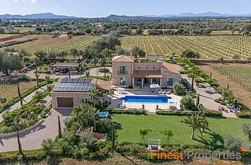 Beautiful new-build finca with wine and olive plantation for sale — photo 1