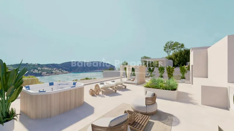 Luxury villa with panoramic views for sale in Camp de Mar, Southwest Mallorca — photo 3