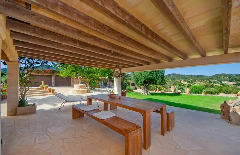 Beautiful finca with panoramic views near S'Horta on Mallorca — photo 10