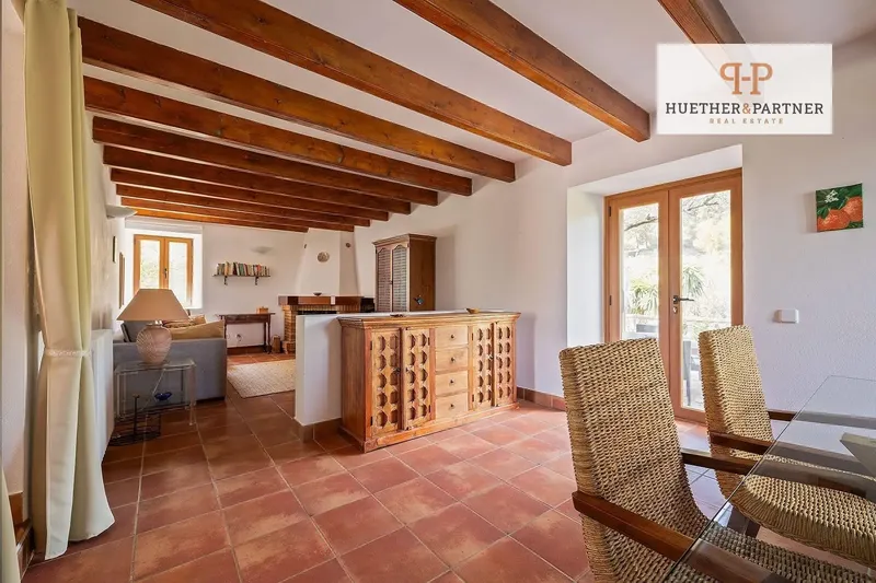 Mediterranean stone finca with panoramic views, pool and absolute privacy in southwest Mallorca — photo 10