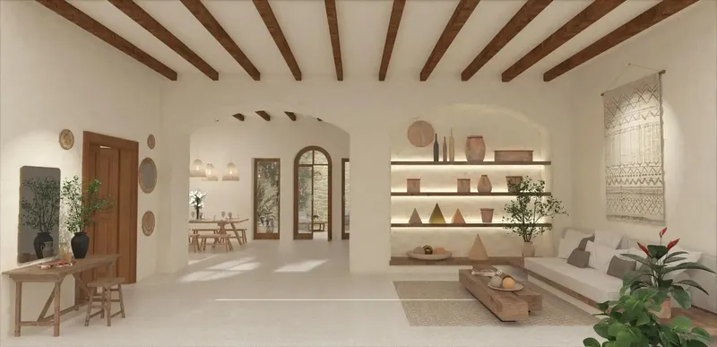 This historic village house with approved conversion project is located in the center of Artà, just steps from the popular pedestrian zone — photo 11