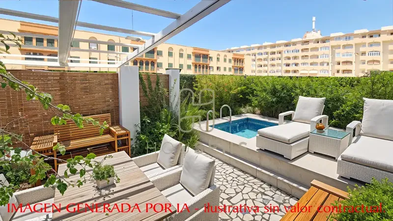 Ground Floor with Terraces and Private Pool in El Toro, Mallorca — photo 8
