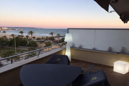 Molinar, excellent quality penthouse with sea views and communal pool near the beach in El Molinar — photo 3
