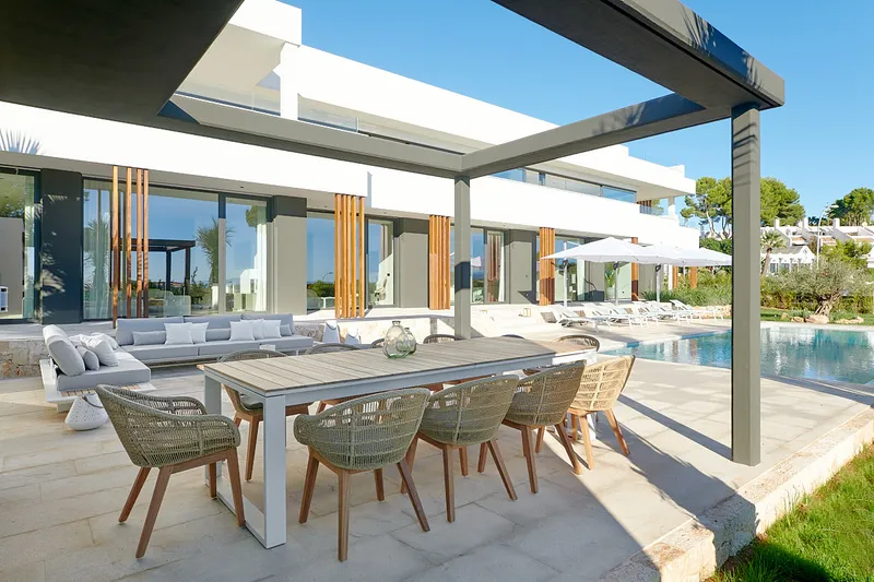Long term rent: Spectacular new construction villa with sea view in Sol de Mallorca - Marcel Remus Real Estate — photo 5