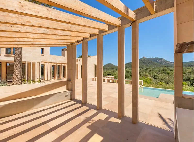 Modern finca with pool in Es Carritxo 1 — photo 2