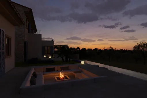 San Lorenzo, beautiful plot near Sant Llorenç with sea views and an approved building permit. Construction can start immediately. — photo 5