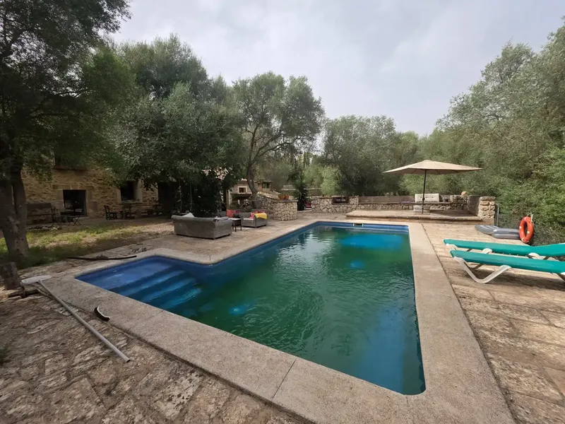 Beautiful rustic finca with pool in Pina — photo 1
