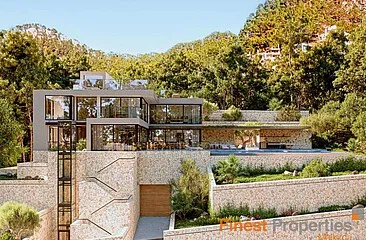 Building plot for a single-family villa in Cala Llamp for sale — photo 1