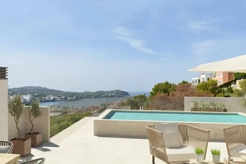 Santa Ponsa Living: New-build luxury penthouse with panoramic sea views — photo 1