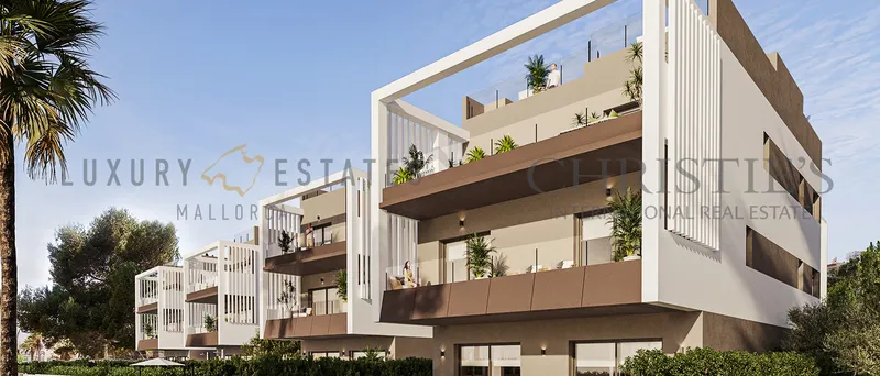 Modern duplex apartment in Colònia de Sant Jordi in newly built residential complex near the beach — photo 8