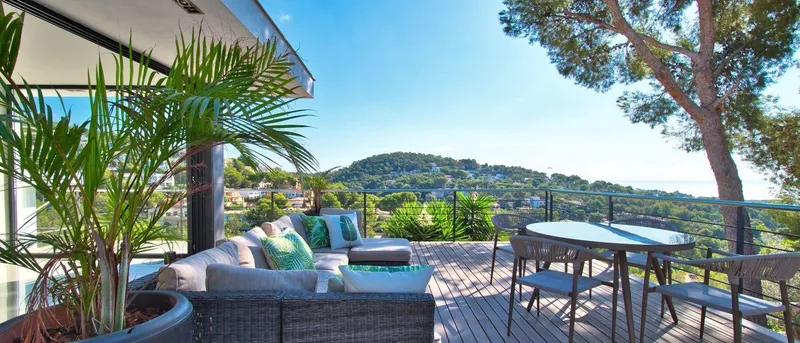 Luxury villa with sea views in Costa den Blanes — photo 1