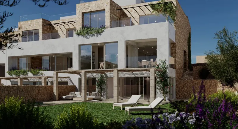 Newly built townhouse with excellent qualities and beautiful views in Alqueria Blanca — photo 1