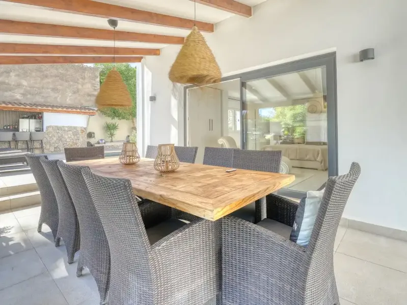 Nestled in the tranquil setting of Es Capdellà, one of Mallorca's most picturesque villages, this elegant contemporary villa offers — photo 7