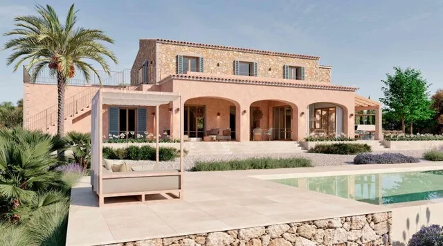 Finca to be finished for sale close to Cala Llombards, Southeast Mallorca — photo 2