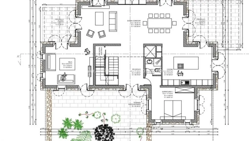 Rustic plot with project in Ses Salines — photo 3