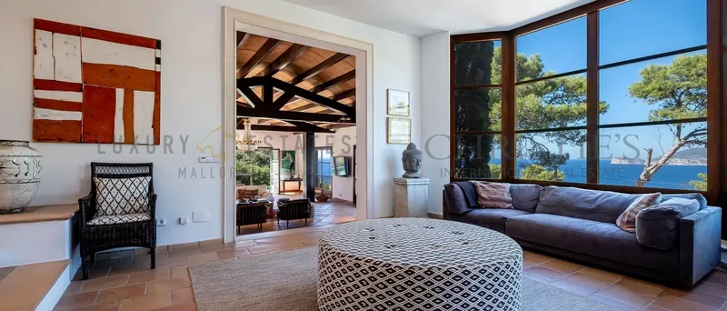 Mediterranean villa in Port Andratx with fantastic sea views and vacation rental license — photo 8