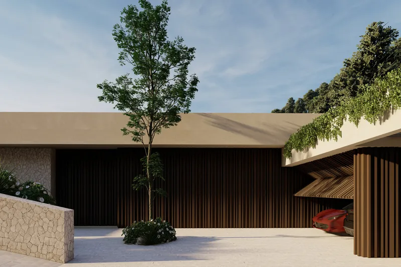 Plot in Son Vida - Illustration: exterior view of the project — photo 4