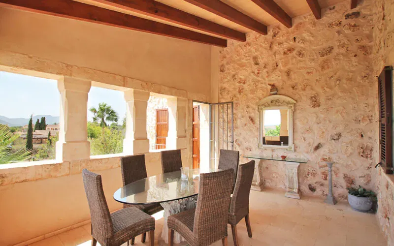 Natural stone finca with ETV licence, pool and patio refuge near Manacor – PM07400 — photo 10