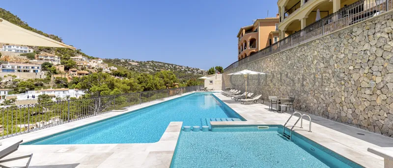 Las Milanas apartment in Port Andratx with garden and sea view — photo 12