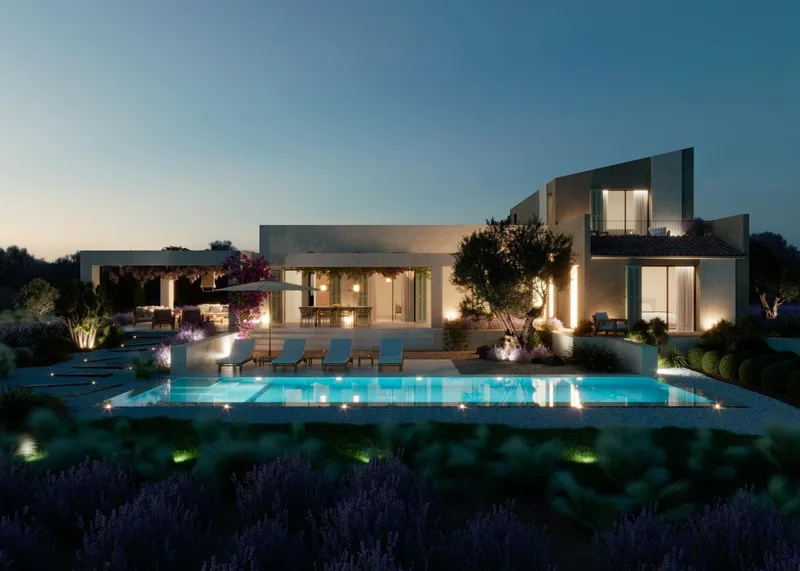 Newly built finca near Ses Salines and Es Trenc with heated infinity pool and advanced technology. — photo 10