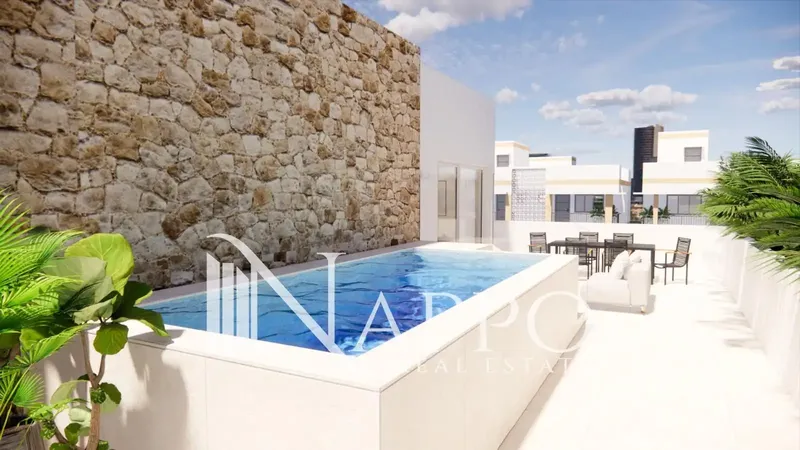Nappo Real Estate is pleased to present this exclusive new-build penthouse distributed over two floors, located in Colònia de Sant Jordi — photo 1