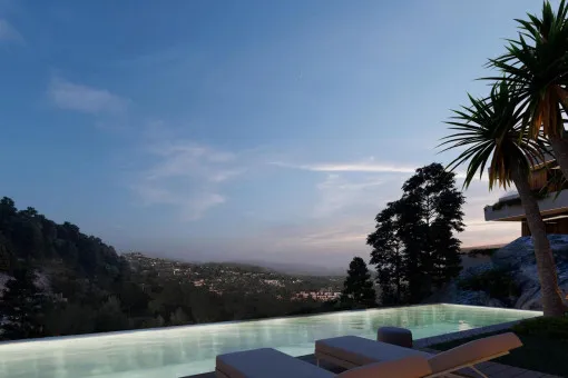 Son Vida, project in Son Vida with a flat plot and partial sea views — photo 10