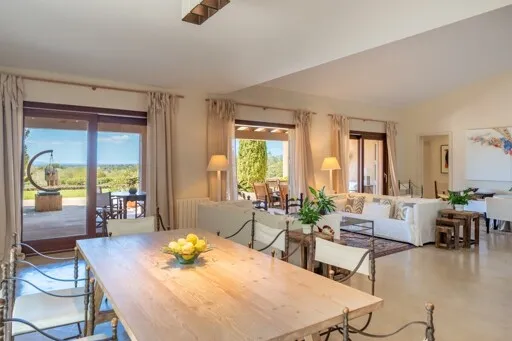 Villa de lujo en alquiler en Campos con piscina, amplias terrazas y vistas a Cabrera — photo 7