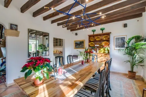 Pollensa, magnificent country house with 2 guest houses, swimming pool and tennis court amidst absolute rural idyll — photo 8