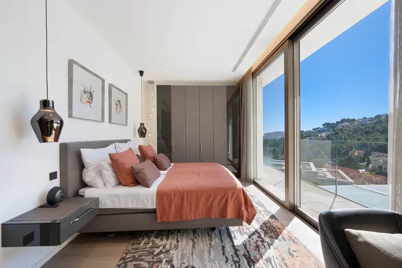 In a privileged location in Puerto Andratx, with views of nature and the sea, this dream new-build villa presents — photo 8