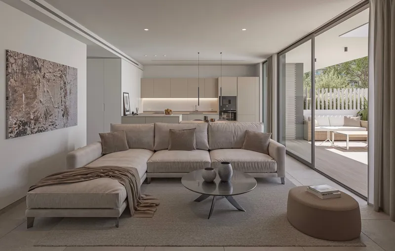 Ultra-modern apartment complex for sale in Cala Mayor with partial sea views — photo 4