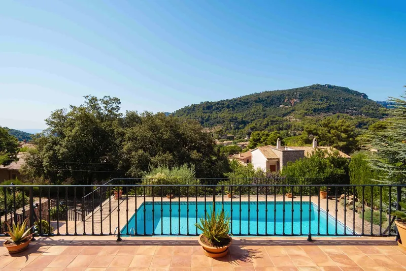 Villa with panoramic view and private viewing point in Valldemossa — photo 3