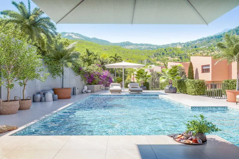 New build townhouse with pool and garden near Palma in Esporles — photo 2