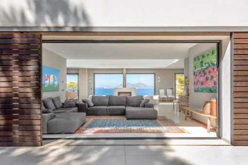 Puerto Andratx, luxury villa with spectacular sea view and privacy in La Mola, Port Andratx – for temporary rent — photo 3